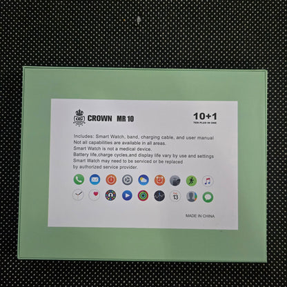 CROWN MR 10 Smart Watch with Airpods
