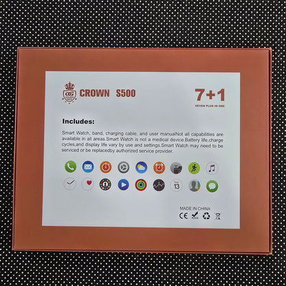Crown S500 Ultra 2 7In1 Smartwatch