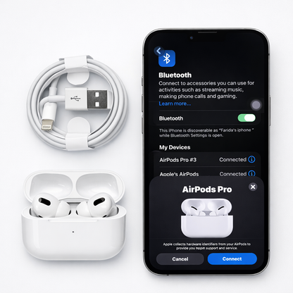 Japan Imported  airpods Pro & Crown H70 Ultra 2 Smartwatch Combo Deal