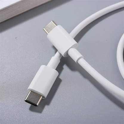ONLY CABLE Google USB-C TO USB-C for Google Pixel 9 Pro,XL, 8 Pro,8,8A Pixel 7A Pro, Pixel 7, 6a, 6 Pro, 6, 5a, 5, Pixel Fold – White
